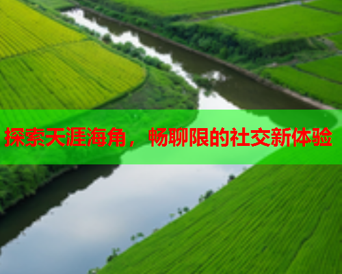 探索天涯海角，畅聊限的社交新体验  第1张